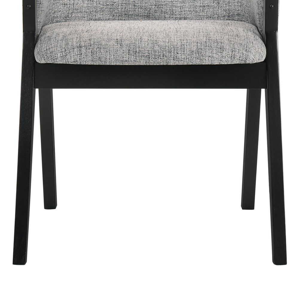 Blue River Renzo Dining Chair in Gray/Black &#40;Set of 2&#41;, , large