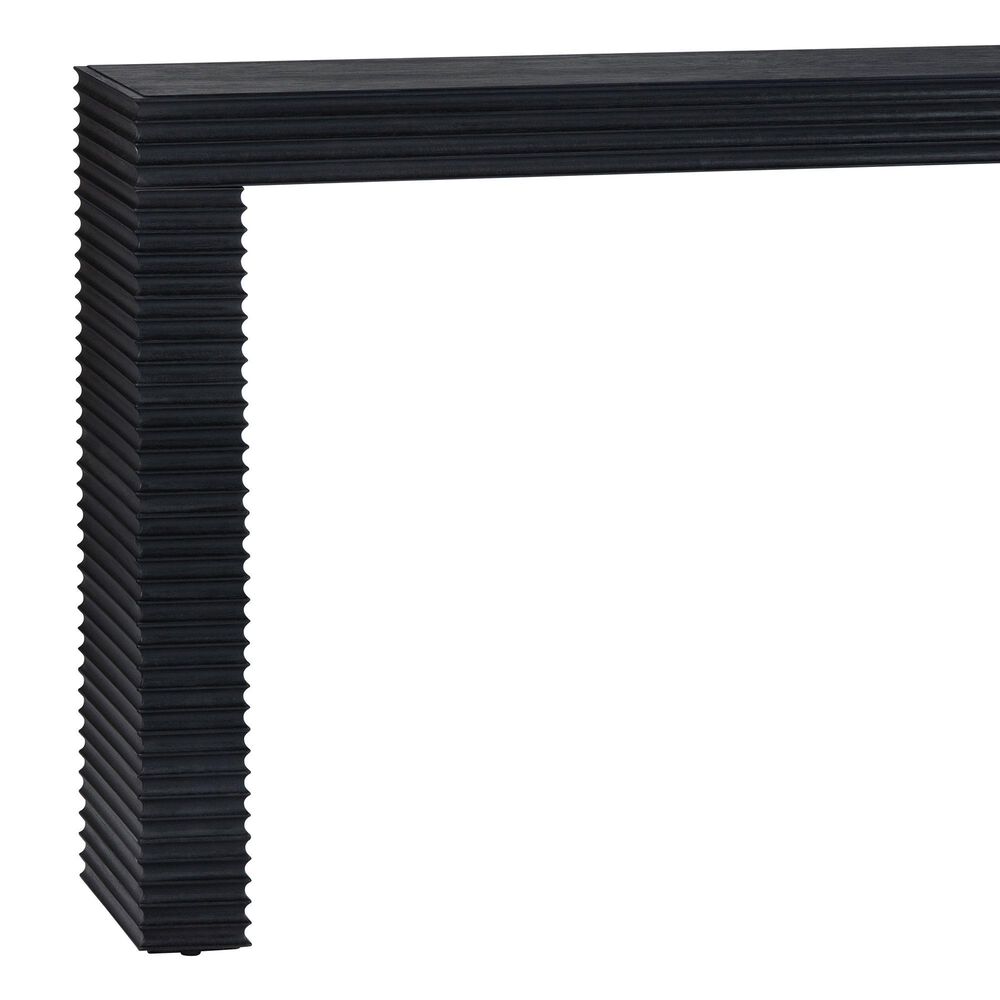 Crestview Collection Hendrix Console Table in Black, , large