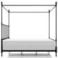 Furniture of America Elliot Full Canopy Bed in Black, , large
