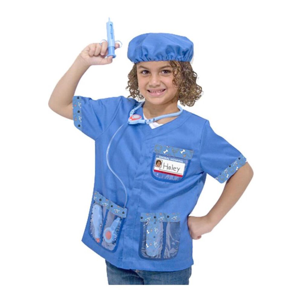 Melissa &amp; Doug Veterinarian Role Play Costume Set, , large