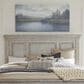 Belle Furnishings Heartland Queen Panel Bed in Antique White, , large