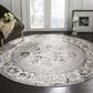 Safavieh Skyler SKY169K 6"7" Round Grey and Ivory Area Rug, , large