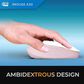 Adesso Wireless Mouse with AI Copilot Shortcut Button in Pink, , large