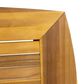 Hearth and Haven Outdoor Rectangular Dining Table in Teak - Table Only, , large