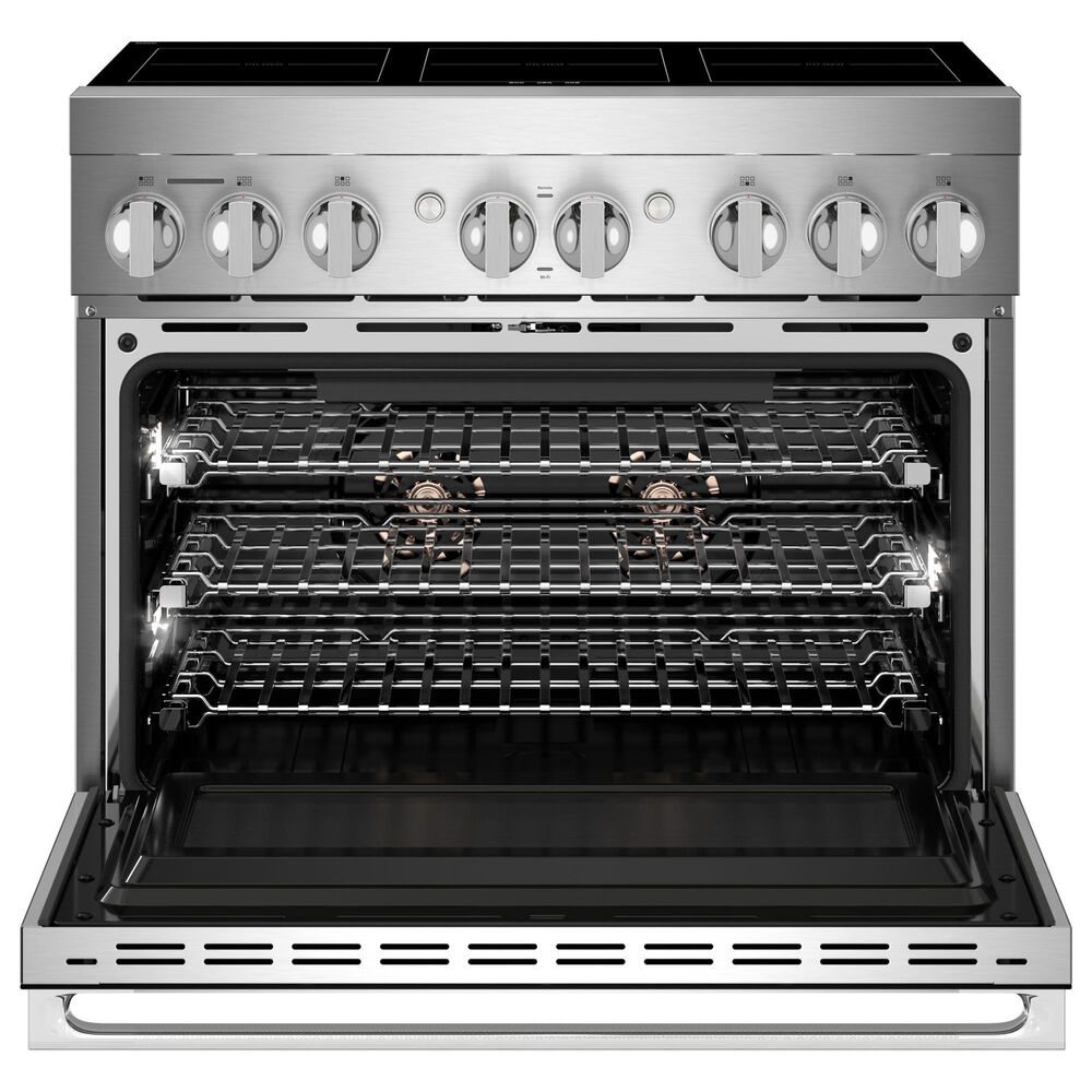 JennAir Rise 4.1 Cu. Ft. Professional Induction Range in Stainless Steel, , large