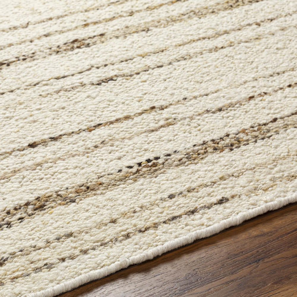 Surya Machu Picchu 3&#39; x 12&#39; Ivory, Tan, Black, Yellow and Light Beige Runner, , large
