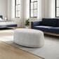 Lifestyle Solutions Kayden Ottoman in White, , large