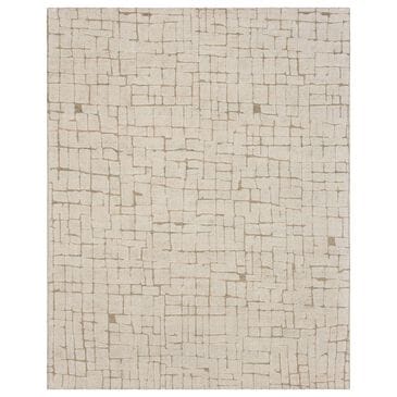 Karastan Forsyth Park Taylor Square Ivory 9" x 12" Area Rug, , large