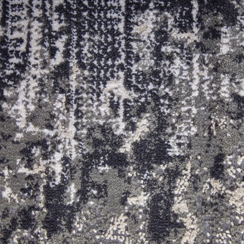 Feizy Prasad 8&#39; x 11&#39; Ivory and Charcoal Area Rug, , large