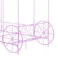 Furniture of America Carriage Twin Canopy Bed in Lilac, , large