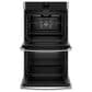 GE Appliances 2-Piece Kitchen Package with Stainless Steel 10 Cu. Ft. Double Electric Wall Oven and Black 36" Electric Cooktop, , large