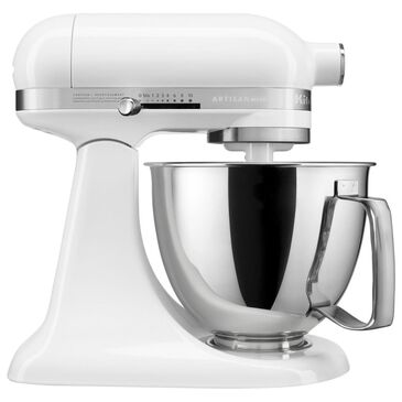 KitchenAid Artisan Mini 3.5 Quart Tilt-Head Stand Mixer in White, , large
