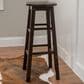 Linon Home Decor Abby 29" Bar Stool in Walnut, , large