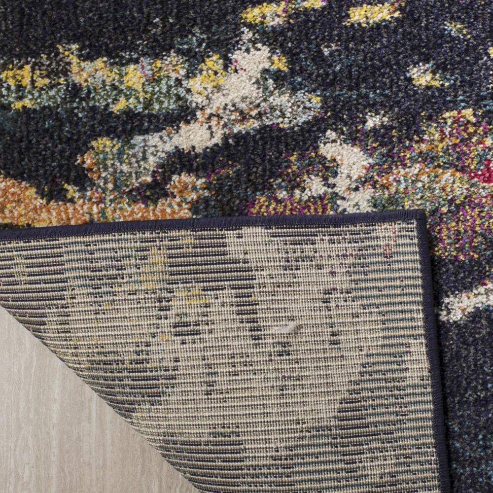 Safavieh Monaco MNC260T 4&#39; x 5&#39;7&quot; Brown and Teal Area Rug, , large