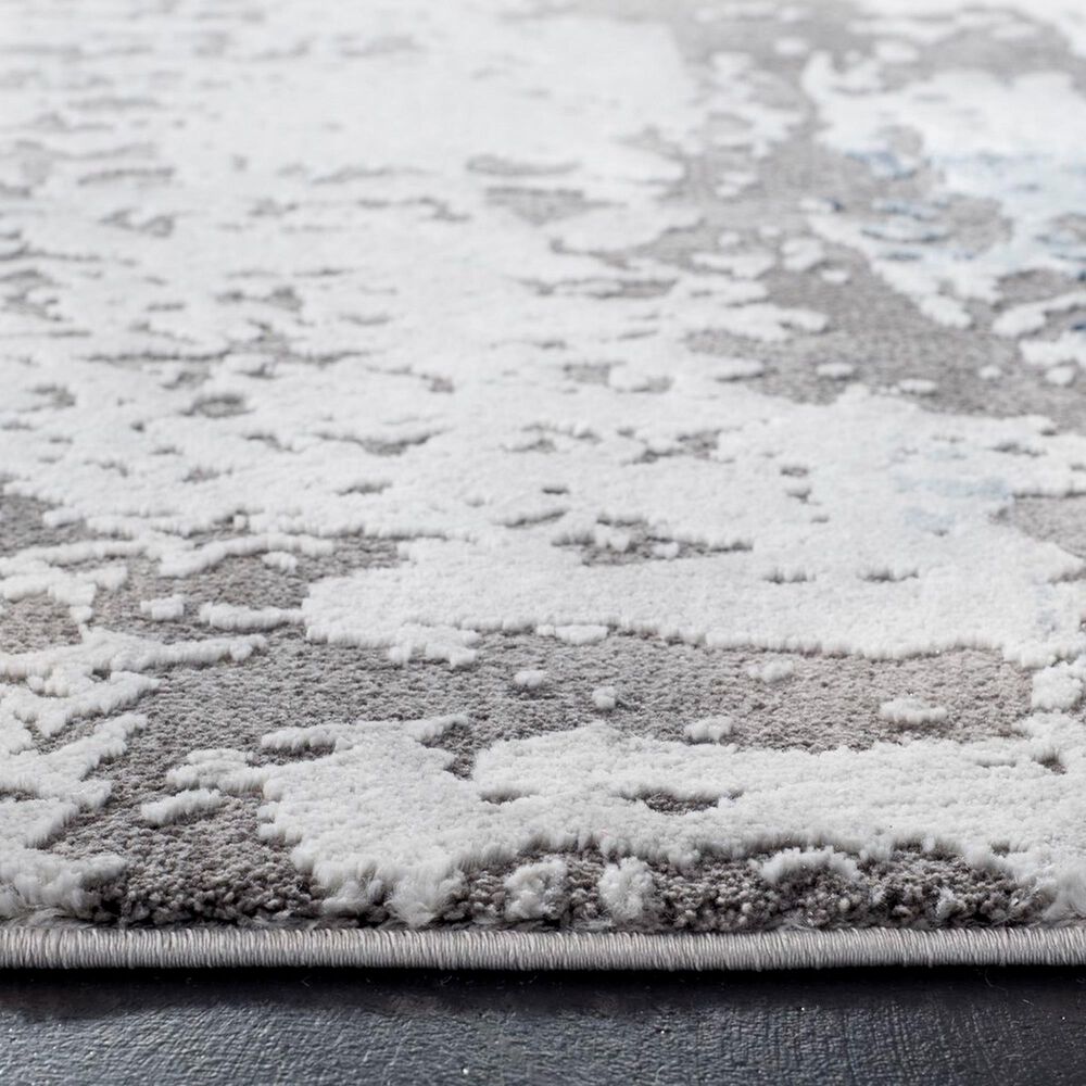 Safavieh Craft CFT820F 2'3" x 10' Grey and Blue Runner, , large