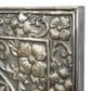 Maple and Jade 36" x 36" Square Floral Embossed Scroll Home Wall Decor in Satin Silver, , large