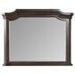 New Heritage Design Lyndhurst Dresser Mirror in Walnut Brown, , large