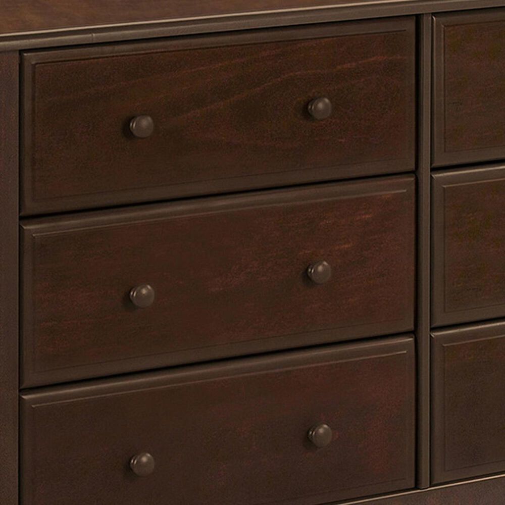 DaVinci Jayden 6 Drawer Double Dresser in Espresso NFM
