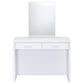 Coaster Bunbury Makeup Vanity Table Set in White, , large
