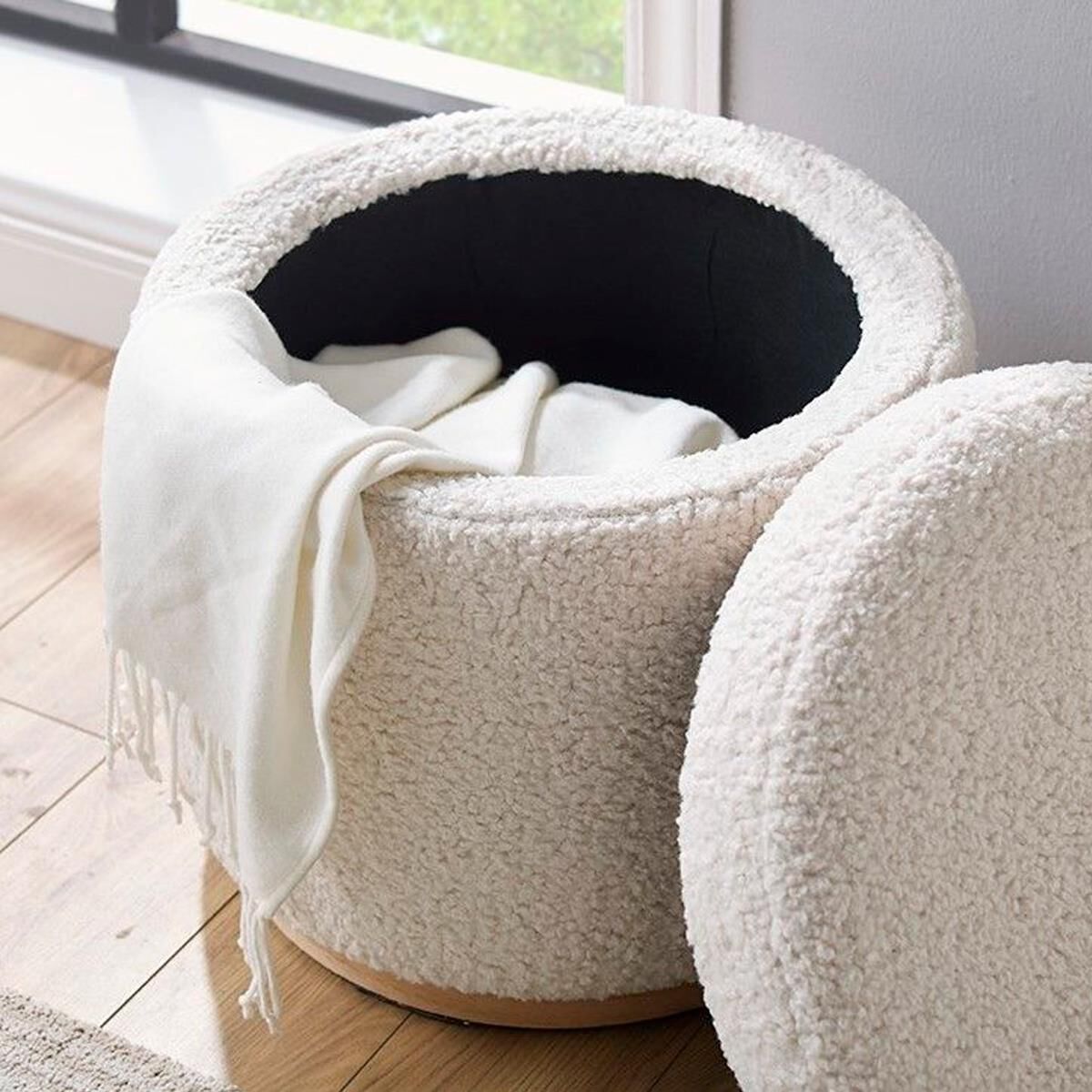Storage ottoman shop boho