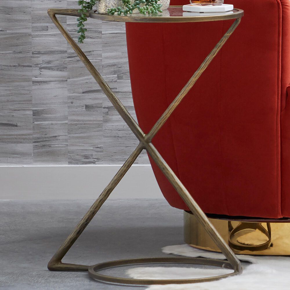 Accentric Approach Side Table, , large