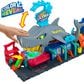 Hot Wheels 1:64 Scale City Ultra Shark Car Wash Station with Color Reveal Toy Car, , large