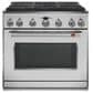 Cafe Toe Kick for 36" Professional Range in Brushed Stainless, , large