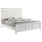 New Heritage Design Andover Full Panel Bed in White, , large