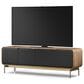 BDI Plume 80" 4-Door Media Cabinet in Walnut and Bronze, , large