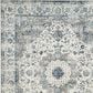 Safavieh Evoke EVK220D-5R 5"1" Round Grey/Ivory Area Rug, , large