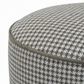 Howard Elliott Furley Short Pouf in Grey, , large