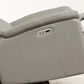 Amax Leather Cozy Power Reclining Sofa in Concrete, , large