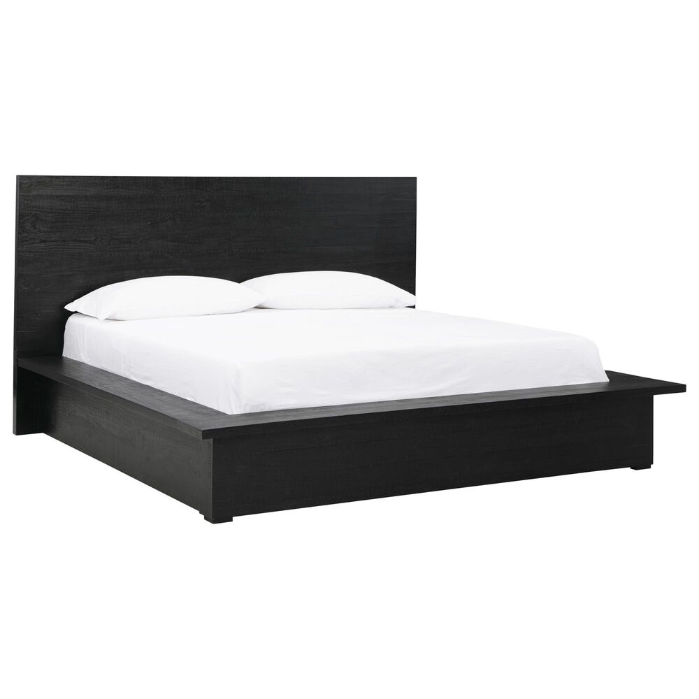Ashley Londer King Panel Bed  in Black  in Black, , large