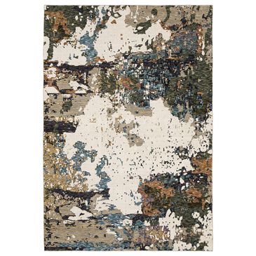 Oriental Weavers Evolution Silverton 981A 8"6" x 11"7" Ivory Area Rug, , large