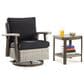 Sunwell Garden 3-Piece Patio Chat Set in Black, , large