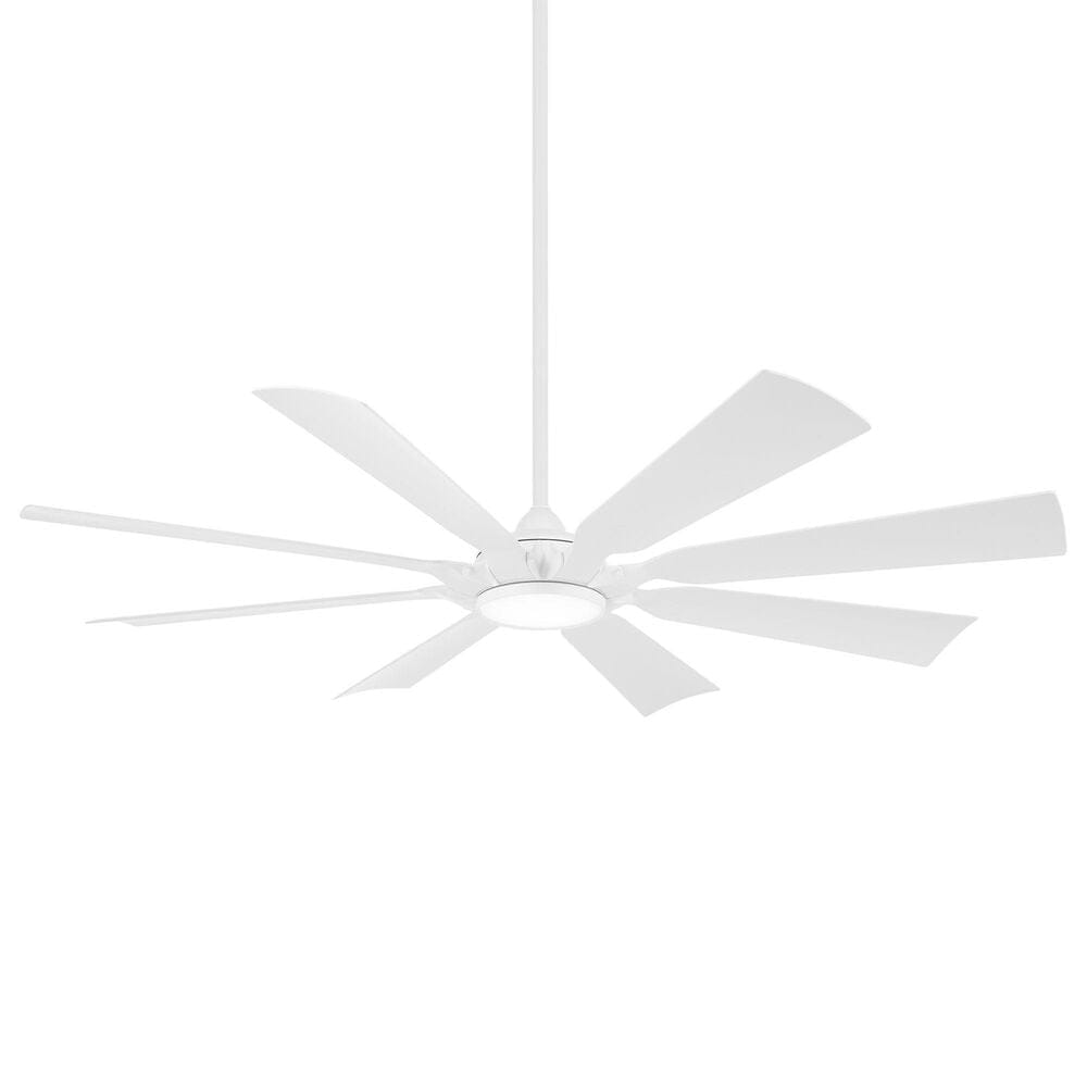 Minka-Aire Future 65" Indoor/Outdoor Ceiling Fan with LED Light in Flat White, , large