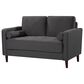 Lifestyle Solutions Langford Stationary Loveseat in Grey, , large