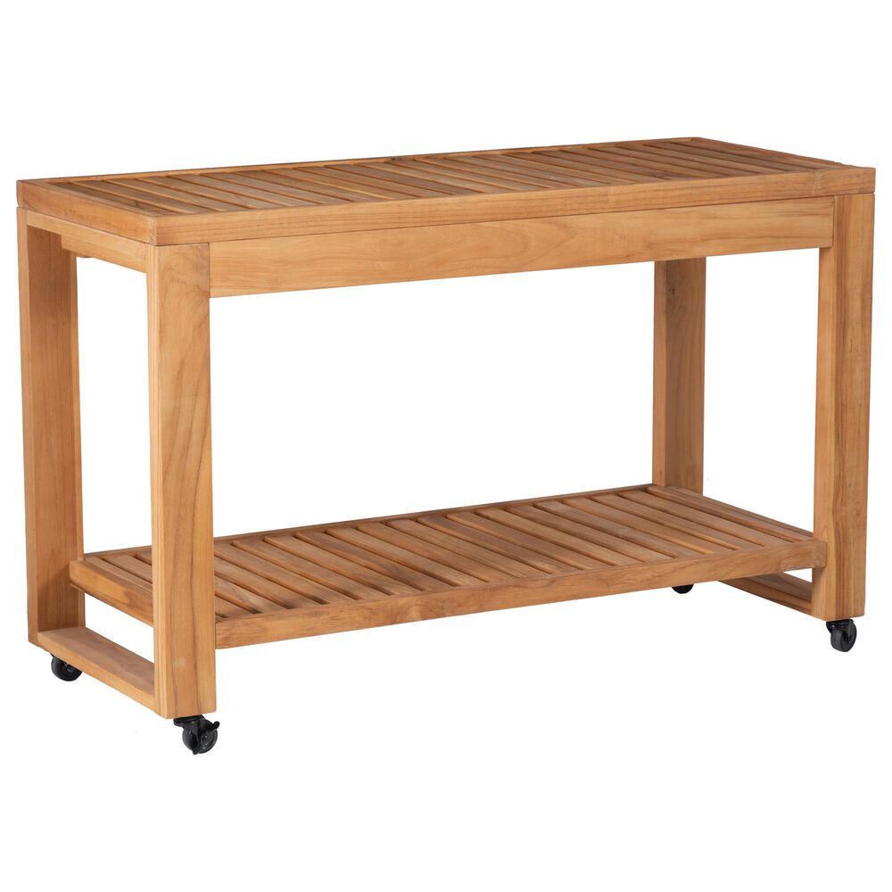 Linon Home Decor Carenen Outdoor Island in Natural, , large