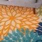 Nourison Aloha ALH05 10" x 14" Multicolor Indoor/Outdoor Area Rug, , large