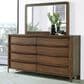 37B Maderia 8 Drawer Dresser and Mirror in Walnut, , large