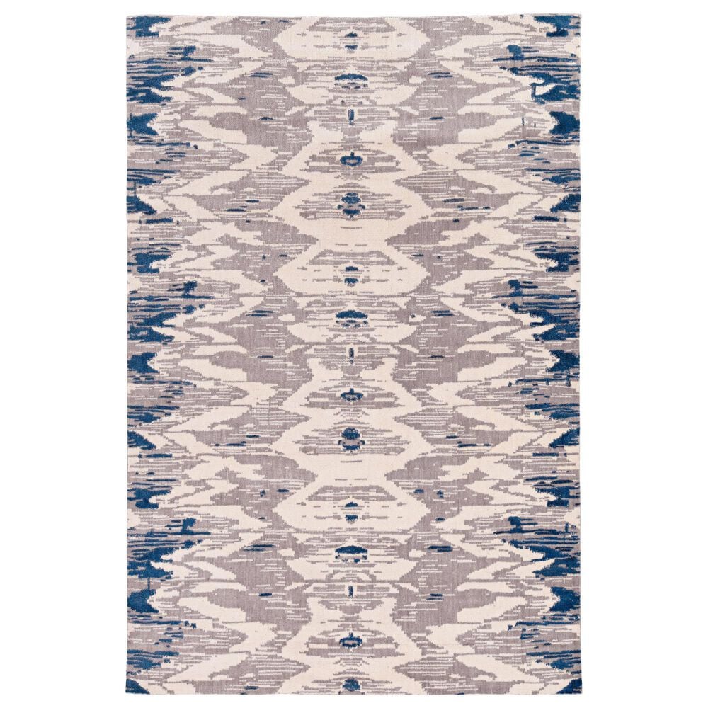 Radici USA Dora 6" x 9" Slate, Gray and Silver Area Rug, , large