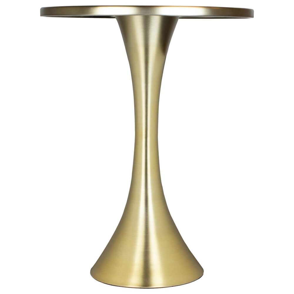 Lumisource Lenuxe 24" Accent Table in Gold, , large