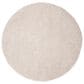 Safavieh August Shag AUG900D 6"7" Round Beige Area Rug, , large