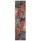 Safavieh Monaco MNC266M 2"2" x 8" Blue and Orange Runner, , large