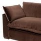 Four Hands Kosa Stationary Sofa in Surrey Cocoa, , large