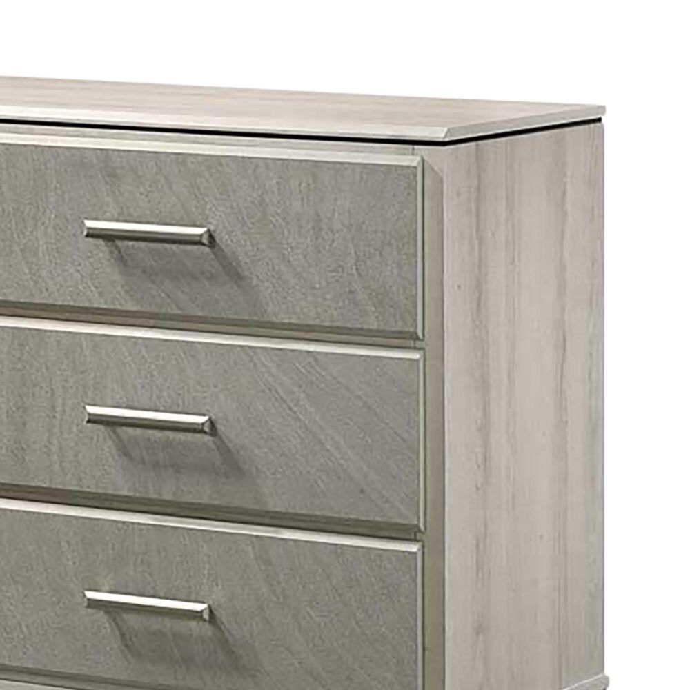 Titanic Furniture Roswell 4-Piece King Storage Bedroom Set in Beige, , large