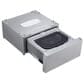 LG 29" 1.0 Cu. Ft. SideKick Pedestal Washer in Brushed Platinum Steel, , large