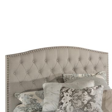 Richlands Furniture Lila Upholstered King Headboard in Dove Gray, , large