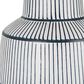 Uttermost Breton Table Lamp in White and Navy Blue, , large