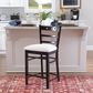 Linon Home Decor Darby Counter Stool in Espresso (Set of 2), , large